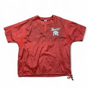 90s Rawlings West Michigan Wildcats Nylon Pullover Jacket XL
